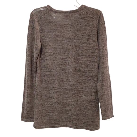 Disney Mickey Mouse & Minnie Mouse Night Sky Knit Sweater Heather Gray Womens M - Picture 2 of 5